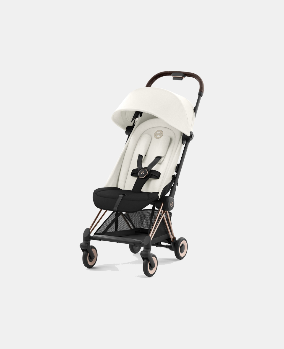 522004265.jpg Carucior Coya Off White cadru Rosegold Cybex Platinum - imagine 1