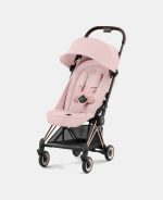 Carucior Coya Peach Pink cadru Rosegold Cybex Platinum - imagine 2