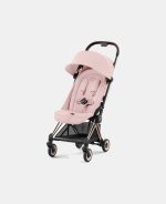 Carucior Coya Peach Pink cadru Rosegold Cybex Platinum