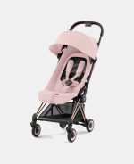 Carucior Coya Peach Pink cadru Rosegold Cybex Platinum - imagine 4