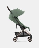 Carucior Coya Leaf Green cadru Rosegold Cybex Platinum - imagine 5