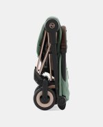Carucior Coya Leaf Green cadru Rosegold Cybex Platinum - imagine 9