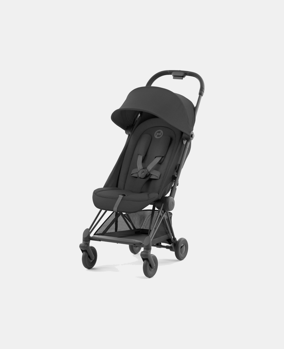 522004315.jpg Carucior Coya Sepia Black cadru Matt Black Cybex Platinum - imagine 1