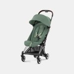 Carucior Coya Leaf Green cadru Chrome Cybex Platinum