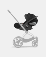 Carucior 2 in 1 Cadru Cărucior pentru Copii e-Priam Matt + Parte Sport Carucior Priam Sepia Black + Scoică Auto pentru Copii Cloud T i-Size Comfort Sephia Black Cybex Platinum Cybex Platinum - imagine 21