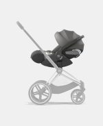 Carucior 2 in 1 : Cadru Carucior pentru Copii Mios Matt Black + Parte Sport Carucior MIOS Mirage Grey + Scoică Auto pentru Copii Cloud T i-Size Comfort Mirage Grey Cybex Platinum - imagine 21