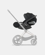 Carucior 2 in 1 : Cadru Carucior pentru Copii Mios Rosegold + Parte Sport Carucior MIOS Stardust Black Plus + Scoică Auto pentru Copii Cloud T i-Size Plus Sephia Black Cybex Platinum - imagine 16