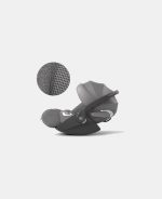 Scoică Auto pentru Copii Cloud T i-Size Plus Mirage Grey Cybex Platinum