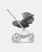 Carucior 2 in 1 Cadru Cărucior pentru Copii e-Priam Rosegold + Parte Sport Carucior Priam Mirage Grey + Scoică Auto pentru Copii Cloud T i-Size Plus Mirage Grey Cybex Platinum Cybex Platinum - imagine 21