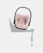 Carucior 2 in 1 Cadru Carucior pentru Copii Priam Chrome Black + Parte Sport Carucior Priam Peach Pink + Scoică Auto pentru Copii Cloud T i-Size Plus Peach Pink Cybex Platinum - imagine 21