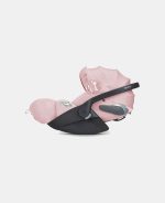 Carucior 3 in 1 Landou Priam Lux pentru căruciorul Priam Fashion Collections Pale Blush + Cadru Carucior pentru Copii Priam Rosegold +Scoica Auto CLOUD T I-SIZE SIMPLY FLOWERS PINK | light pink + Parte Sport Carucior Priam Fashion Collections Light Pink Cybex Fashion - imagine 16