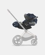 Carucior 2 in 1 Landou MIOS Lux Jewels of Nature | dark blue + Cadru Carucior pentru Copii Mios Chrome Black + Scoica Auto CLOUD T I-SIZE Jewels of Nature | dark blue Cybex Platinum - imagine 19