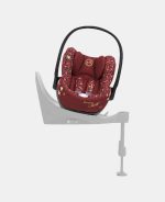Carucior 3 in 1 Landou PRIAM Lux Rosenrot Red | dark red + Cadru Carucior pentru Copii Priam Chrome Black + Scoica Auto CLOUD T I-SIZE + Parte Sport Carucior PRIAM Rosenrot Red | dark red Cybex Fashion - imagine 22