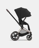Carucior 2 in 1 Cadru Cărucior pentru Copii e-Priam Matt Black + Landou PRIAM Lux Sepia Black + Parte Sport Carucior Priam Sepia Black Cybex Platinum - imagine 19