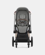 Carucior 2 in 1 Cadru Cărucior pentru Copii e-Priam Rosegold + Parte Sport Carucior Priam Mirage Grey + Scoică Auto pentru Copii Cloud T i-Size Plus Mirage Grey Cybex Platinum Cybex Platinum - imagine 13