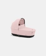 Carucior 2 in 1 Cadru Carucior pentru Copii Priam Matt Black + Landou PRIAM Lux Peach Pink + Parte Sport Carucior Priam Peach Pink Cybex Platinum - imagine 7