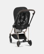 Carucior 2 in 1 : Cadru Carucior pentru Copii Mios Chrome Brown + Landou Mios Lux Sepia Black + Parte Sport Carucior MIOS Sepia Black Cybex Platinum - imagine 19