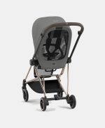 Carucior 2 in 1 : Cadru Carucior pentru Copii Mios Matt Black + Parte Sport Carucior MIOS Mirage Grey + Scoică Auto pentru Copii Cloud T i-Size Comfort Mirage Grey Cybex Platinum - imagine 13