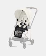 Carucior 3 in 1 Cadru Carucior pentru Copii Mios Rosegold + Parte Sport Carucior MIOS Off White + Landou Mios Lux Off White + Scoică Auto pentru Copii Cloud T i-Size Plus Platinum White Cybex Platinum - imagine 3