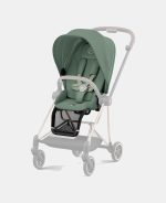 Carucior 2 in 1 : Cadru Carucior pentru Copii Mios Chrome Brown + Parte Sport Carucior MIOS Leaf Green + Scoică Auto pentru Copii Cloud T i-Size Plus Leaf Green Cybex Platinum - imagine 7