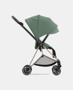 Carucior 2 in 1 : Cadru Carucior pentru Copii Mios Chrome Brown + Parte Sport Carucior MIOS Leaf Green + Scoică Auto pentru Copii Cloud T i-Size Plus Leaf Green Cybex Platinum - imagine 11