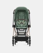 Carucior 2 in 1 : Cadru Carucior pentru Copii Mios Chrome Brown + Parte Sport Carucior MIOS Leaf Green + Scoică Auto pentru Copii Cloud T i-Size Plus Leaf Green Cybex Platinum - imagine 12