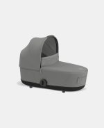 Carucior 3 in 1 Cadru Carucior pentru Copii Mios Matt Black + Parte Sport Carucior MIOS Mirage Grey + Landou Mios Lux Mirage Grey + Scoică Auto pentru Copii Cloud T i-Size Plus Mirage Grey Cybex Platinum - imagine 4