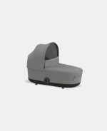 Carucior 2 in 1 : Cadru Carucior pentru Copii Mios Chrome Black + Landou Mios Lux Mirage Grey + Parte Sport Carucior MIOS Mirage Grey Cybex Platinum - imagine 7