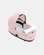 Carucior 2 in 1 : Cadru Carucior pentru Copii Mios Matt Black + Landou Mios Lux Peach Pink + Parte Sport Carucior MIOS Peach Pink Cybex Platinum - imagine 8