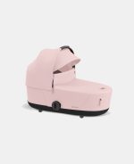 Carucior 2 in 1 : Cadru Carucior pentru Copii Mios Matt Black + Landou Mios Lux Peach Pink + Parte Sport Carucior MIOS Peach Pink Cybex Platinum - imagine 9
