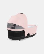 Carucior 2 in 1 : Cadru Carucior pentru Copii Mios Matt Black + Landou Mios Lux Peach Pink + Parte Sport Carucior MIOS Peach Pink Cybex Platinum - imagine 11