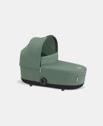 Carucior 2 in 1 : Cadru Carucior pentru Copii Mios Chrome Brown + Landou Mios Lux Leaf Green + Parte Sport Carucior MIOS Leaf Green Cybex Platinum - imagine 6
