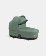 Carucior 2 in 1 : Cadru Carucior pentru Copii Mios Chrome Brown + Landou Mios Lux Leaf Green + Parte Sport Carucior MIOS Leaf Green Cybex Platinum - imagine 9