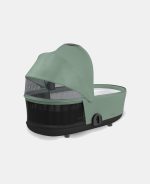 Carucior 2 in 1 : Cadru Carucior pentru Copii Mios Chrome Brown + Landou Mios Lux Leaf Green + Parte Sport Carucior MIOS Leaf Green Cybex Platinum - imagine 11