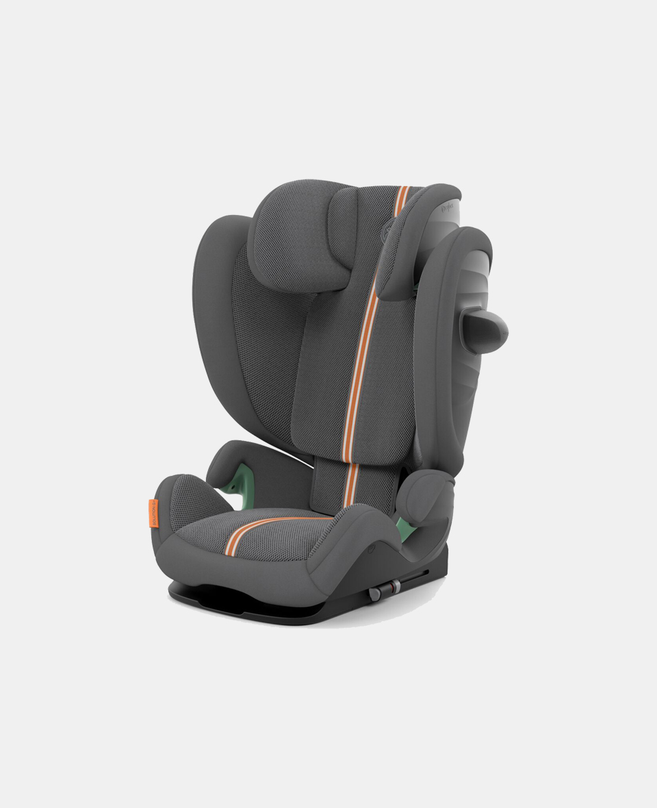523001101.jpg Scaun Auto pentru Copii SOLUTION G I-FIX Lava Grey Plus Cybex Gold - imagine 1