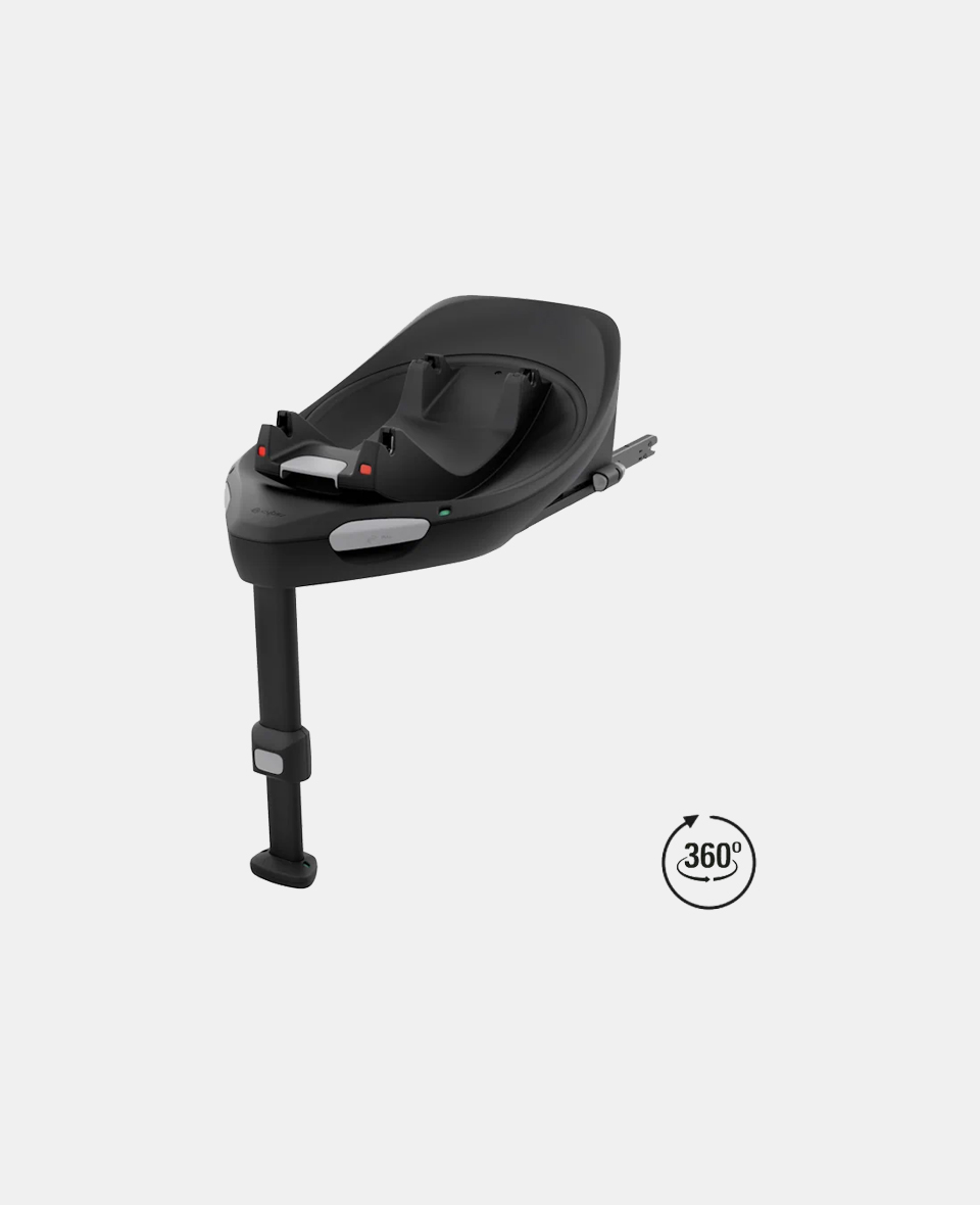 523001172.jpg Cybex Gold BASE G Black pentru scoica auto Cloud G i-Size și scaunul auto Sirona G i-Size - imagine 1