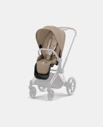 Carucior Sport Priam: Cadru Carucior pentru Copii Priam Chrome Brown + Parte Sport Carucior Priam Cozy Beige Cybex Platinum - imagine 4