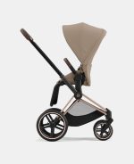 Carucior Sport Priam: Cadru Carucior pentru Copii Priam Chrome Brown + Parte Sport Carucior Priam Cozy Beige Cybex Platinum - imagine 9