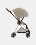 Carucior 2 in 1 Cadru Carucior pentru Copii Mios Rosegold + Landou Mios Lux Cozy Beige + Parte Sport Carucior MIOS Cozy Beige Cybex Platinum - imagine 16