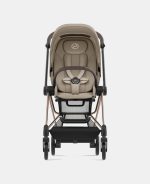 Carucior 2 in 1 Cadru Carucior pentru Copii Mios Rosegold + Landou Mios Lux Cozy Beige + Parte Sport Carucior MIOS Cozy Beige Cybex Platinum - imagine 17