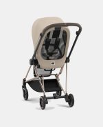 Carucior 2 in 1 Cadru Carucior pentru Copii Mios Rosegold + Landou Mios Lux Cozy Beige + Parte Sport Carucior MIOS Cozy Beige Cybex Platinum - imagine 18