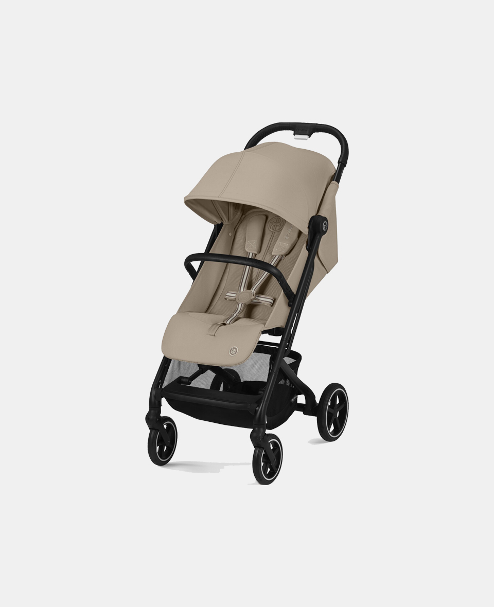 524000183.jpg Cărucior pentru copii Beezy BLK Almond Beige Cybex Gold - imagine 1