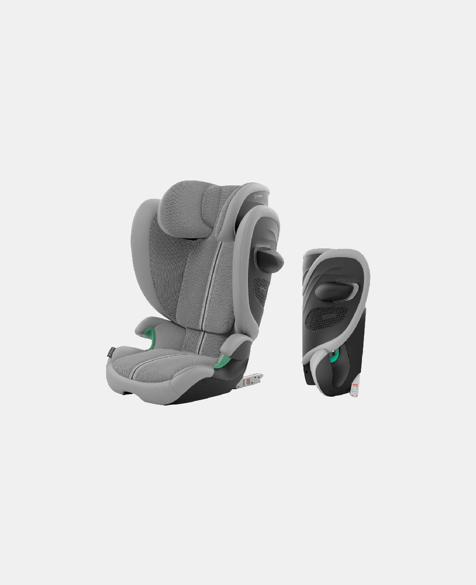 524000668.jpg Scaun Auto pentru Copii Solution G2 I-Fix Stone Grey Plus Cybex Gold - imagine 1