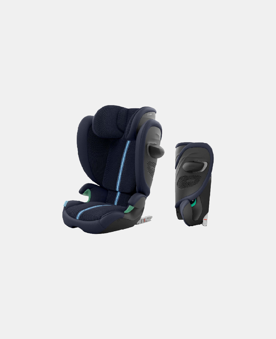 524000674.jpg Scaun Auto pentru Copii Solution G2 I-Fix Ocean Blue Plus Cybex Gold - imagine 1