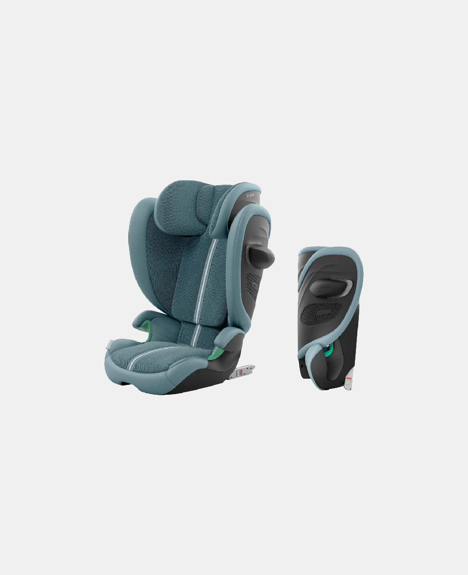 524000680.jpg Scaun Auto pentru Copii Solution G2 I-Fix Stormy Blue Plus Cybex Gold - imagine 1