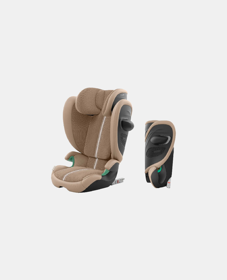 524000686.jpg Scaun Auto pentru Copii Solution G2 I-Fix Almond Beige Plus Cybex Gold - imagine 1