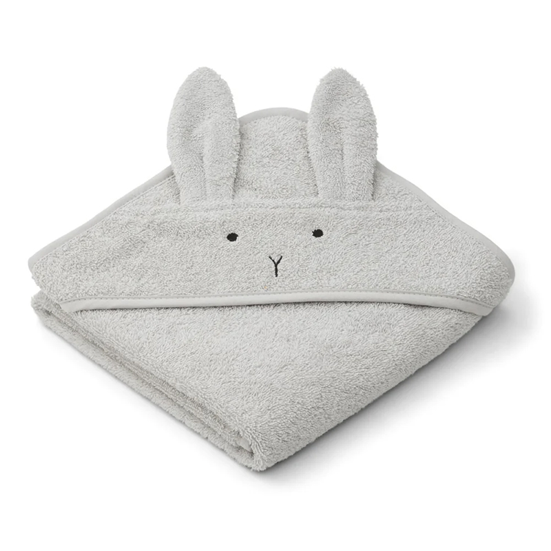 5713370969703.jpg Prosop cu glugă Albert - Rabbit dumbo grey - Liewood - imagine 1