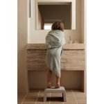 Prosop cu glugă Albert - Hippo dove blue - Liewood - imagine 3