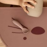 Set de lingurițe din silicon Ella - Woodrose - imagine 3