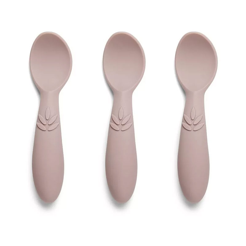 5715235001962.jpg Set de lingurițe din silicon Ella - Woodrose - imagine 1